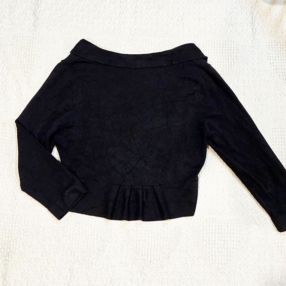 Ricki's 3/4 sleeve black cardigan - Picture 3 of 12